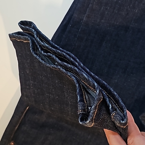 Levi’s Women’s Slight Curve Bootcut Jeans 16/33 Mid Rise Dark Wash Denim - Picture 16 of 16